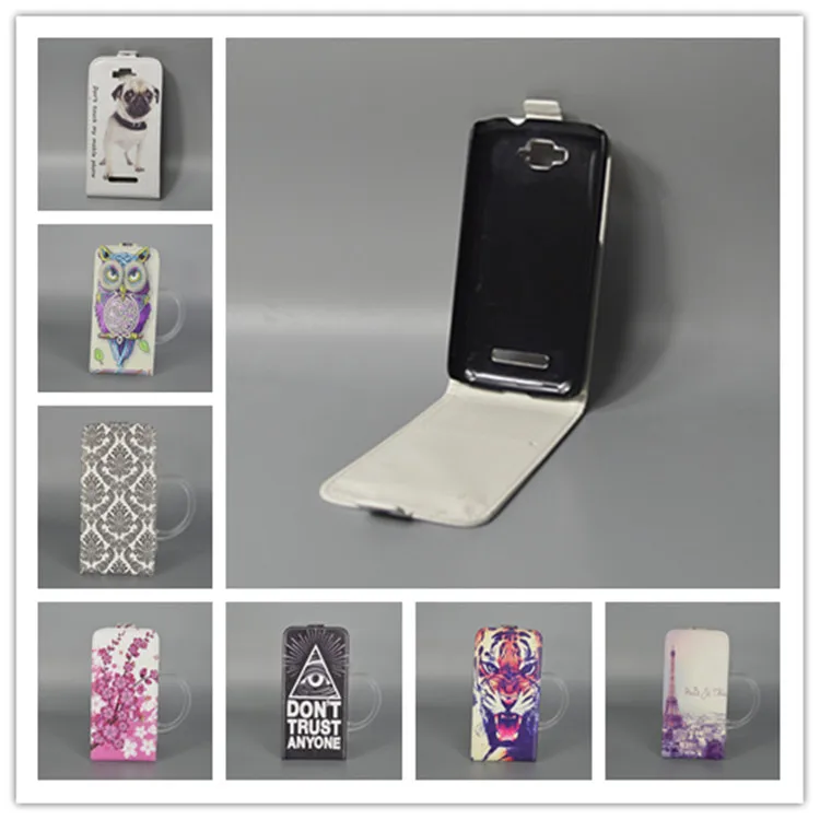 Для Alcatel One Touch Pop C7 OT 7040D 7041D вертикальный откидной Чехол с милым рисунком