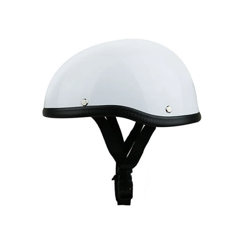 Skull Cap Motorcycle Helmet Vintage Half Face Helmet Retro German Style chopper Cruiser
Skull Cap Motorcycle Helmet Vintage Half Face Helmet Retro German Style chopper Cruiser