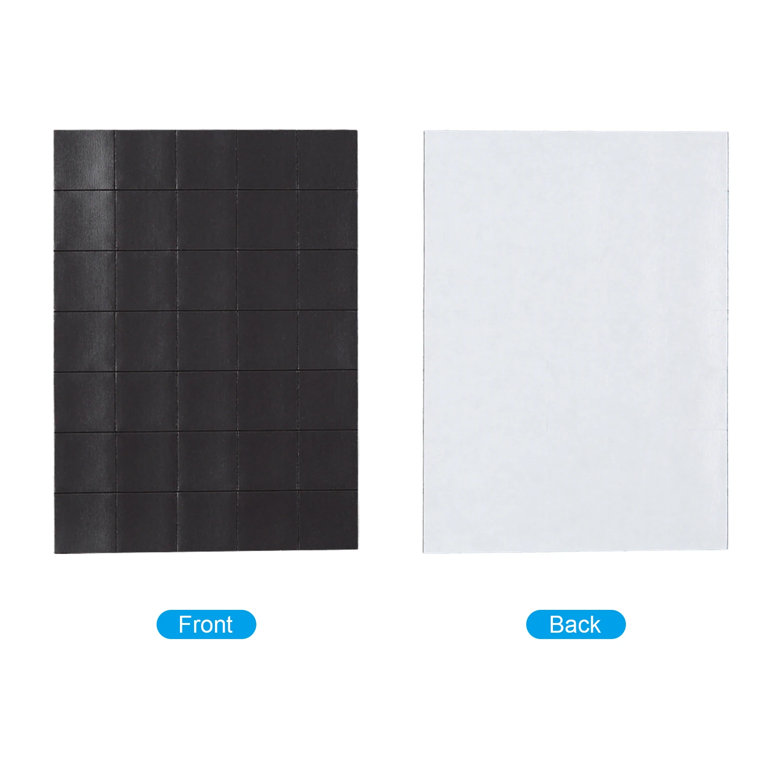 140 Pcs Self-Adhesive Magnetic Squares (Each 15x15x0.5mm) on 4 Tape Sheets with Strong Adhesive Backing for DIY Photo Schedule
140 Pcs Self-Adhesive Magnetic Squares (Each 15x15x0.5mm) on 4 Tape Sheets with Strong Adhesive Backing for DIY Photo Schedule