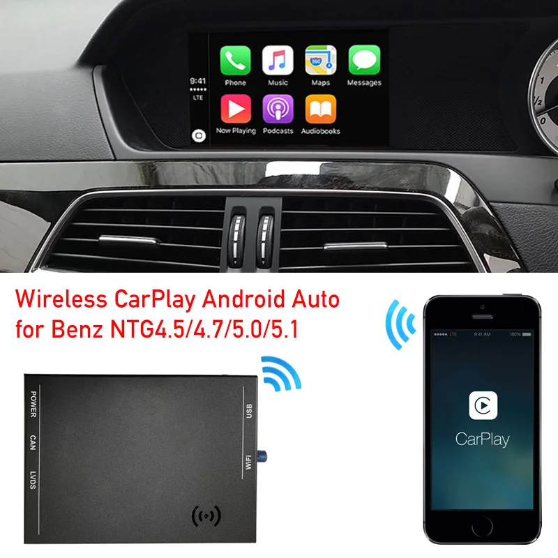 Для C class W204 Carplay беспроводной интерфейсный Декодер box facelift comand головное устройство радио NTG4.5 4,7 система Заводская обновление экрана
Для C class W204 Carplay беспроводной интерфейсный Декодер box facelift comand головное устройство радио NTG4.5 4,7 система Заводская обновление экрана