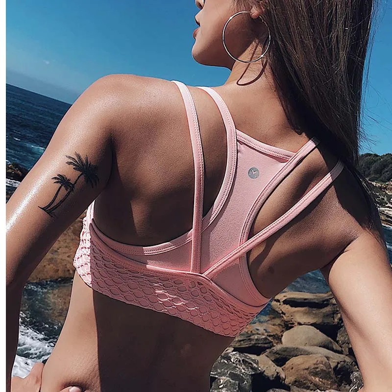 Sexy bralette Sport Bra Women Fitness Cross Backless Yoga Bra Patchwork Gym Running Tank Crop Tops Sportswear
Sexy bralette Sport Bra Women Fitness Cross Backless Yoga Bra Patchwork Gym Running Tank Crop Tops Sportswear