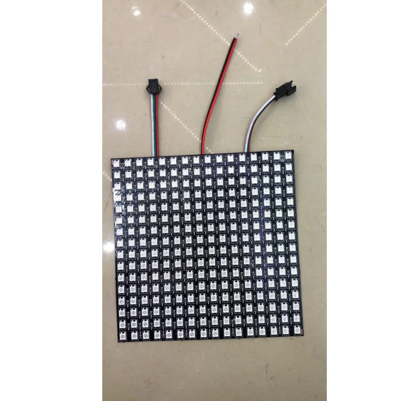 1 pcs/lot DC5V 16x16 Pixel WS2812B LED Digital Flexible Individually addressable Panel light
1 pcs/lot DC5V 16x16 Pixel WS2812B LED Digital Flexible Individually addressable Panel light