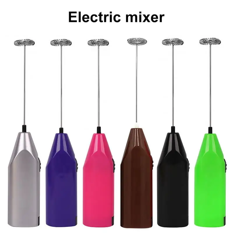 Egg Beaters Drinks Milk Frother Foamer Stainless Steel Whisk Mixer Stirrer Electric Mini Handle Tool Home Kitchen Accessoires
Egg Beaters Drinks Milk Frother Foamer Stainless Steel Whisk Mixer Stirrer Electric Mini Handle Tool Home Kitchen Accessoires