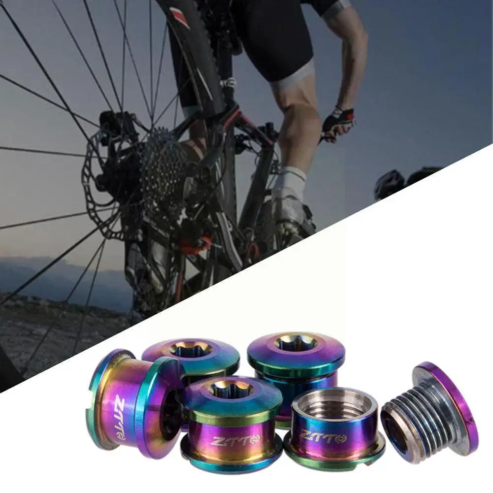 ZTTO Titanium Chainring Bolts Bicycle Chain Screws Disc MTB Screws Bicycle Bicycle For Crankset PCS Parts 5 Chain Ring
ZTTO Titanium Chainring Bolts Bicycle Chain Screws Disc MTB Screws Bicycle Bicycle For Crankset PCS Parts 5 Chain Ring