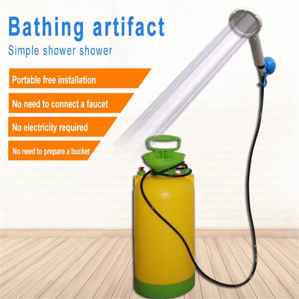 8L Camping Shower Bag Water Bags Portable Self-Priming Hot Water Shower Bedroom Bath Heating Shower Hydration Bag For Camping
8L Camping Shower Bag Water Bags Portable Self-Priming Hot Water Shower Bedroom Bath Heating Shower Hydration Bag For Camping
