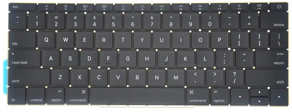 Keyboard with Backlight For Macbook Pro Retina 13" A1708 US UK Russian French Spanish German Swedish Keyboard 2016-2017
Keyboard with Backlight For Macbook Pro Retina 13" A1708 US UK Russian French Spanish German Swedish Keyboard 2016-2017