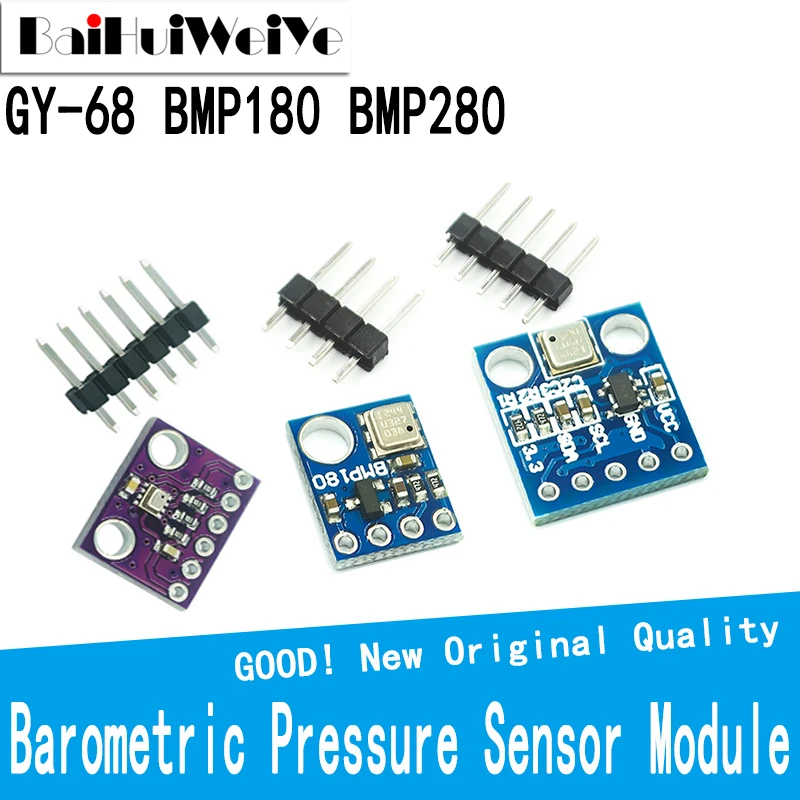 

GY-68 BMP180 Replace BMP085 BMP280 Digital Barometric Pressure Sensor Module for arduino BMP280 3.3 5V