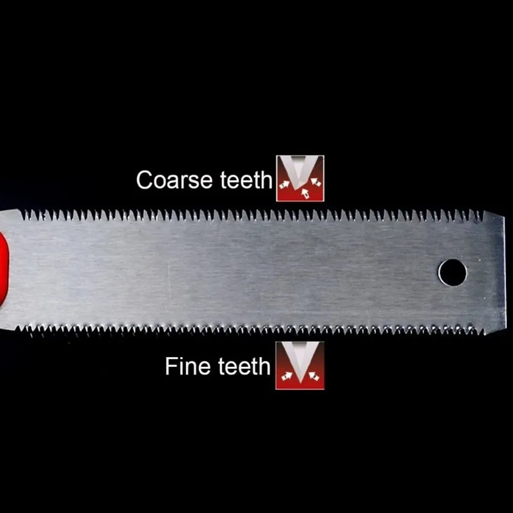 Portable Double Edged Pull Saw 65mm Flexible Blade Tenon 3-edge Tooth Hand Saw For Wood Plastic Cutting Woodworking Tool Hot!
Portable Double Edged Pull Saw 65mm Flexible Blade Tenon 3-edge Tooth Hand Saw For Wood Plastic Cutting Woodworking Tool Hot!
