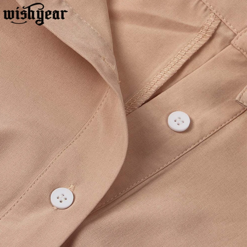 Casual Button Up Shorts Jumpsuit Solid Color Long Sleeve Fashion Turn-Down Collar Low-cut Playsuit Night Club Wear Outfits
Casual Button Up Shorts Jumpsuit Solid Color Long Sleeve Fashion Turn-Down Collar Low-cut Playsuit Night Club Wear Outfits