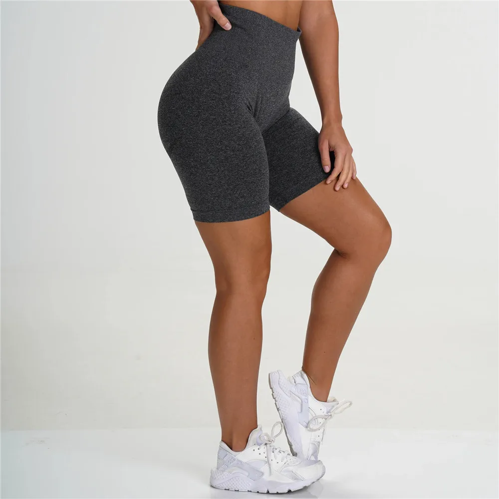 New Running Gym Fitness Yoga Sport Shorts Workout Training Women Push Up Solid High Waist Seamless Leggings Short Pants Bottom 
New Running Gym Fitness Yoga Sport Shorts Workout Training Women Push Up Solid High Waist Seamless Leggings Short Pants Bottom