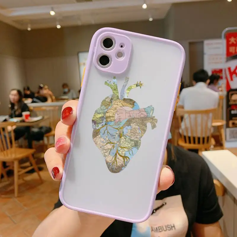 World Map Travel Matte Bumper Phone Case For iphone12 11 Pro Max X XS Max XR 7 8 Plus 12mini Translucent Matte Shockproof Cover
World Map Travel Matte Bumper Phone Case For iphone12 11 Pro Max X XS Max XR 7 8 Plus 12mini Translucent Matte Shockproof Cover