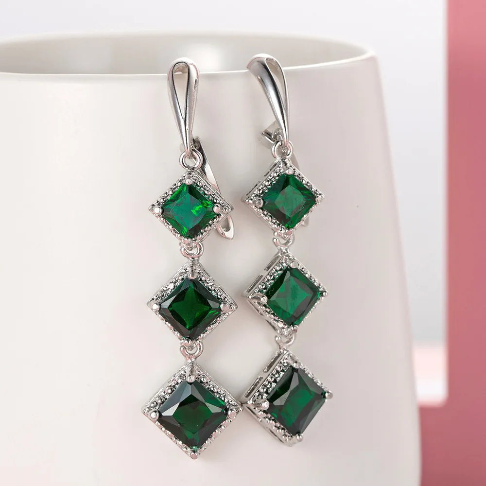 Fashion Tassel Earrings Chain 925 Sterling silver Stackable Square Cut Earrings for Women pendientes oorbellen brincos Jewelry
Fashion Tassel Earrings Chain 925 Sterling silver Stackable Square Cut Earrings for Women pendientes oorbellen brincos Jewelry