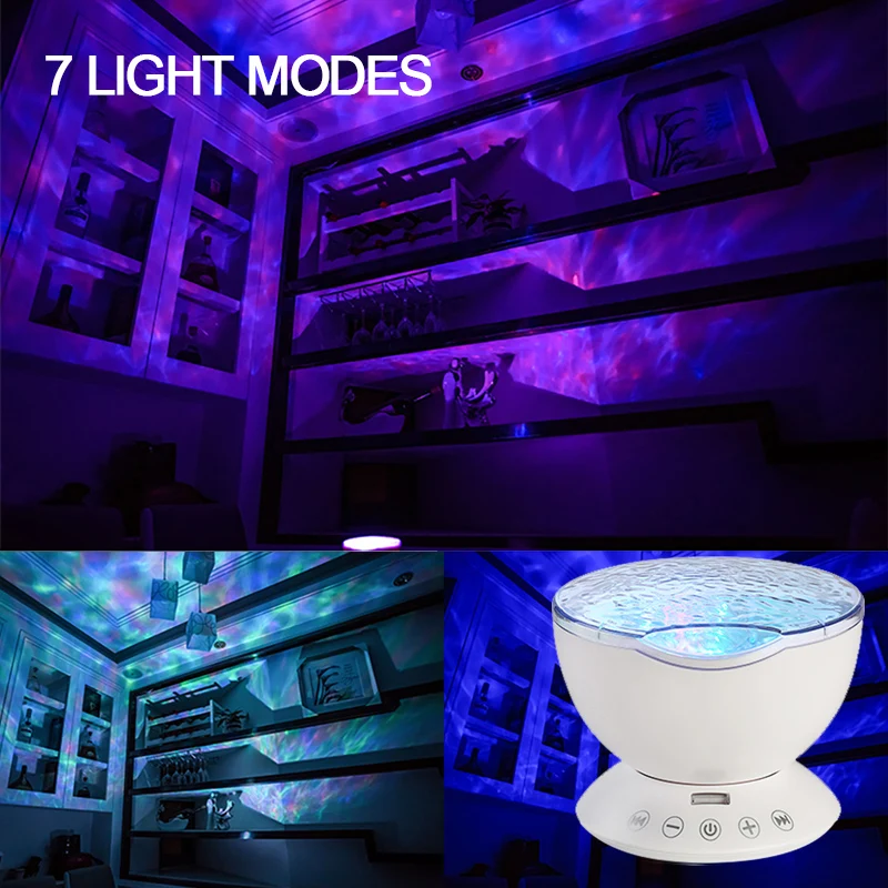 Home Ornament Ocean Star Galaxy Projector Music Night Lamp Kids Bedroom Decor With USB Remote Control Projection Lamp Gifts
Home Ornament Ocean Star Galaxy Projector Music Night Lamp Kids Bedroom Decor With USB Remote Control Projection Lamp Gifts