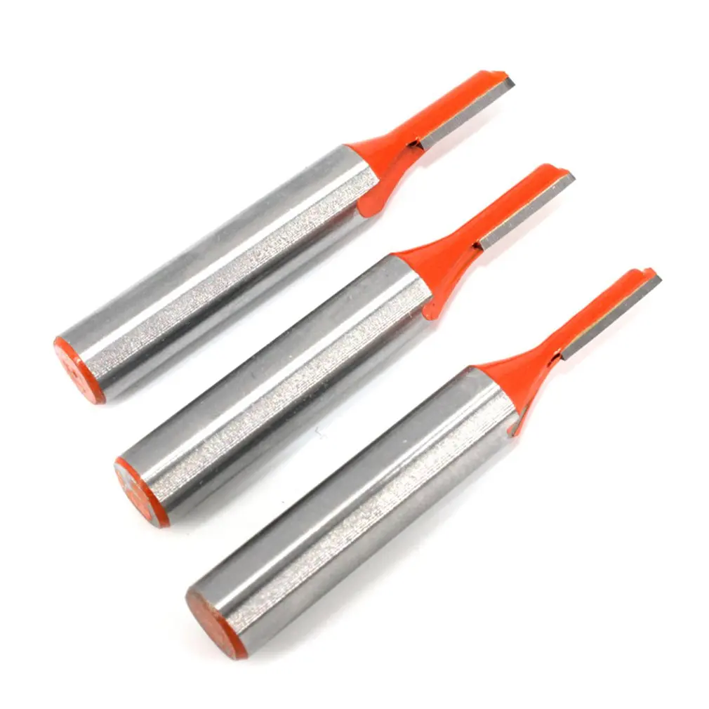 3pcs/set Shank Straight Router Bit Tungsten Carbide Single Flute Bit Wood Milling Cutter For Woodwork Tool
3pcs/set Shank Straight Router Bit Tungsten Carbide Single Flute Bit Wood Milling Cutter For Woodwork Tool