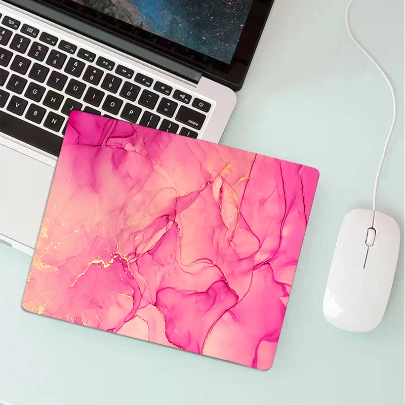 Pink marble Mouse Pad Keyboard Mat Desk Durable Desktop Mousepad Rubber Gaming Small Gamers Decoracion Gamer Computer Mausepad
Pink marble Mouse Pad Keyboard Mat Desk Durable Desktop Mousepad Rubber Gaming Small Gamers Decoracion Gamer Computer Mausepad