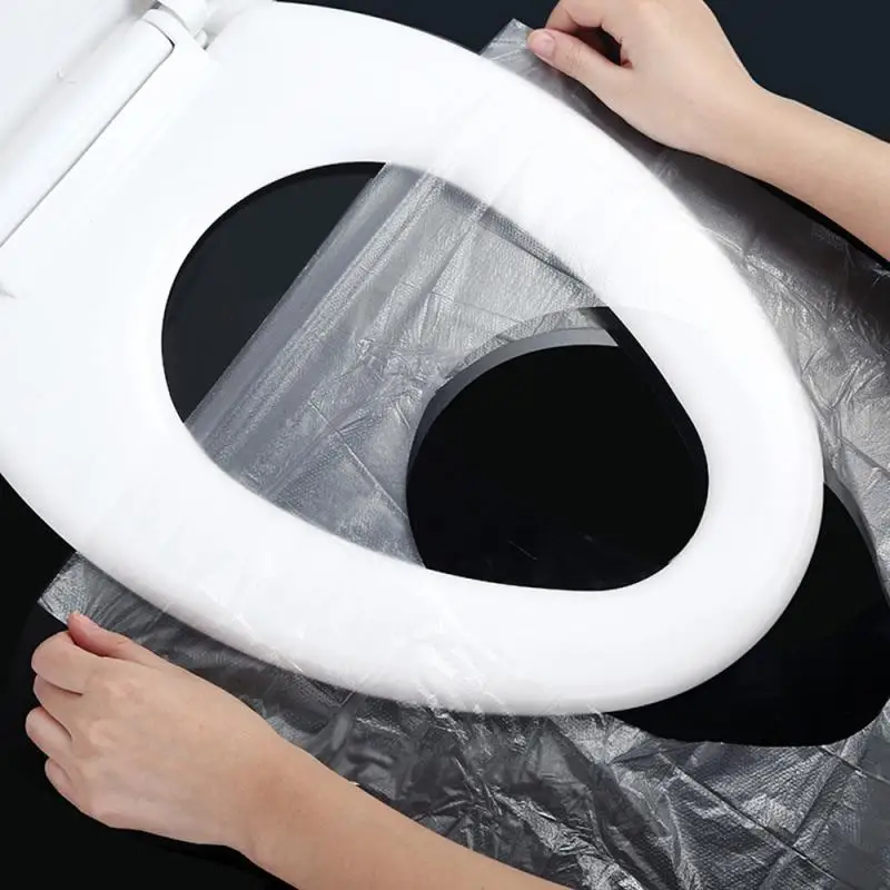 50pcs Disposable Toilet Paper Hotels Universal Toilet Sticker Seat Cover Business Travel Stool Set Health Safety Protective Film
50pcs Disposable Toilet Paper Hotels Universal Toilet Sticker Seat Cover Business Travel Stool Set Health Safety Protective Film