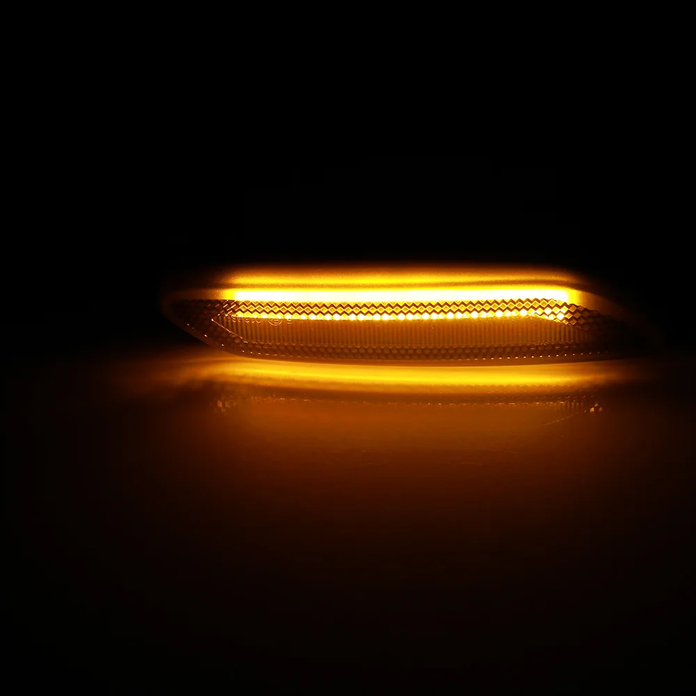 Pair Flowing Turn Signal Light Dynamic LED Side Marker Light 12v Side Repeater Lamp Panel Lamp For BMW For Mini Cooper R60 R61
Pair Flowing Turn Signal Light Dynamic LED Side Marker Light 12v Side Repeater Lamp Panel Lamp For BMW For Mini Cooper R60 R61