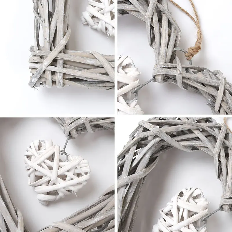 3D Heart-shaped Woven Pendant Handmade Room Decoration Accessories Nordic Style Wall Decor Crafts
3D Heart-shaped Woven Pendant Handmade Room Decoration Accessories Nordic Style Wall Decor Crafts