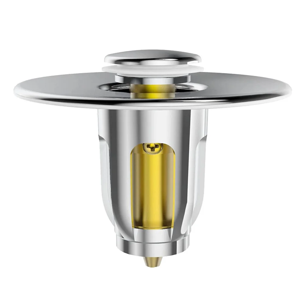 Universal Bounce Core Basin Sink Plug Household Kitchen Drain Filter Push Stopper Clogged Bathroom Toilet Hair Copper Strainer
Universal Bounce Core Basin Sink Plug Household Kitchen Drain Filter Push Stopper Clogged Bathroom Toilet Hair Copper Strainer