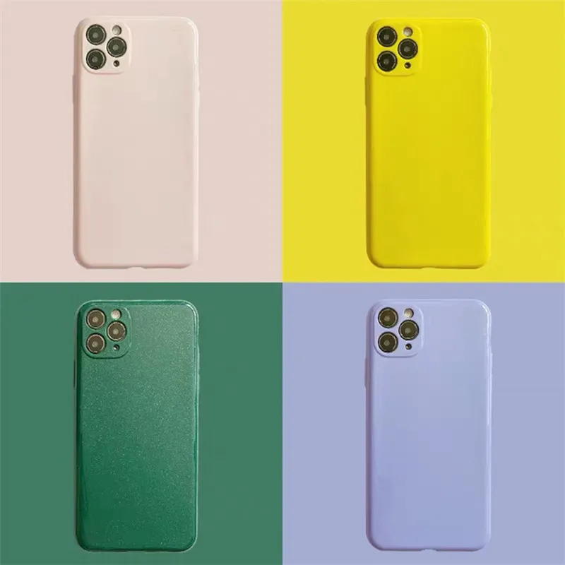Retro Solid color Simple Korean Couple Glossy Phone Case for iphone 11 Pro Max XS MAX XR X 7 8 Plus SE 2020 case Silicone cover
Retro Solid color Simple Korean Couple Glossy Phone Case for iphone 11 Pro Max XS MAX XR X 7 8 Plus SE 2020 case Silicone cover