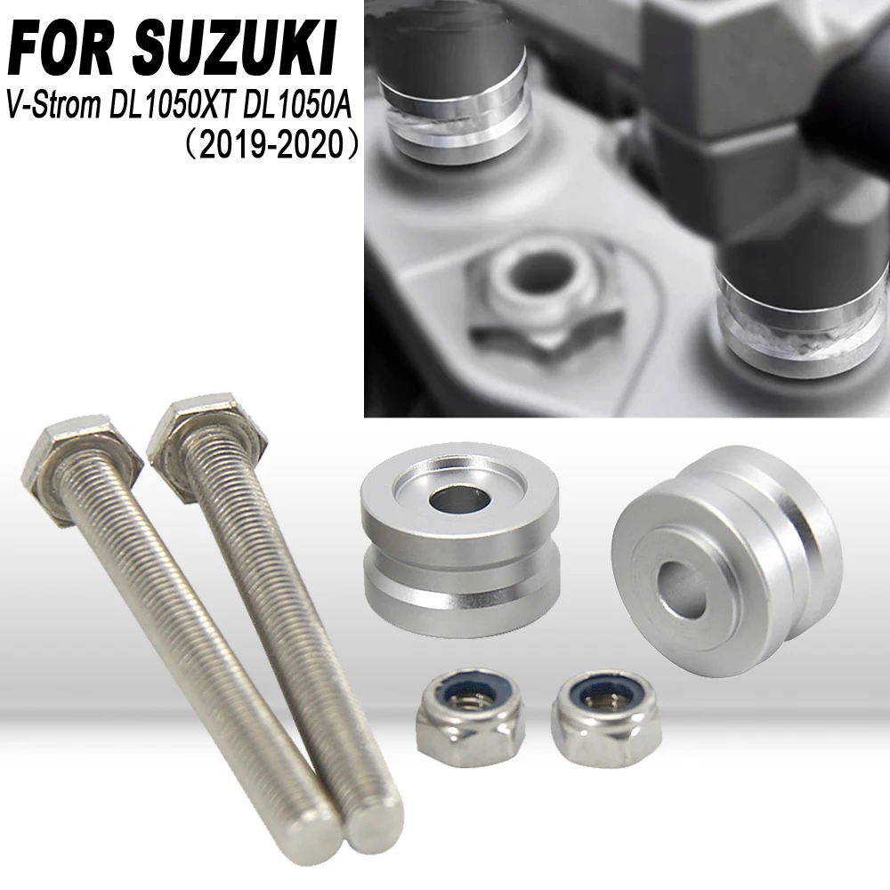 NEW Motorcycle Accessories CNC handlebar risers Height up Adapters For Suzuki DL1050XT DL1050A V-Strom V Strom VSTROM DL1050
NEW Motorcycle Accessories CNC handlebar risers Height up Adapters For Suzuki DL1050XT DL1050A V-Strom V Strom VSTROM DL1050