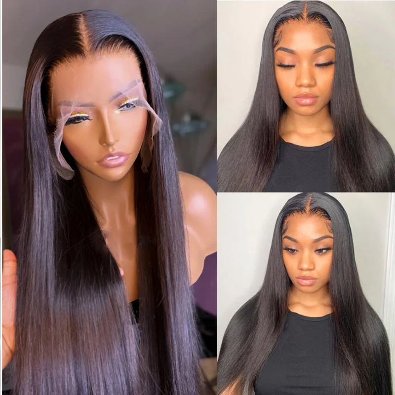 Transparent 13x4 13x6 Lace Front Human Hair Wigs 8-34 Inch Brazilian Straight Lace Frontal For Women PrePlucked 4x4 Closure Wig
Transparent 13x4 13x6 Lace Front Human Hair Wigs 8-34 Inch Brazilian Straight Lace Frontal For Women PrePlucked 4x4 Closure Wig