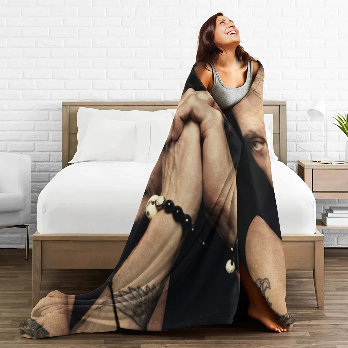 Johnny-hallyday 3d printed flannel blanket for Beds Hiking Picnic Thick Quilt Fashionable Bedspread Fleece Throw Blanket
Johnny-hallyday 3d printed flannel blanket for Beds Hiking Picnic Thick Quilt Fashionable Bedspread Fleece Throw Blanket