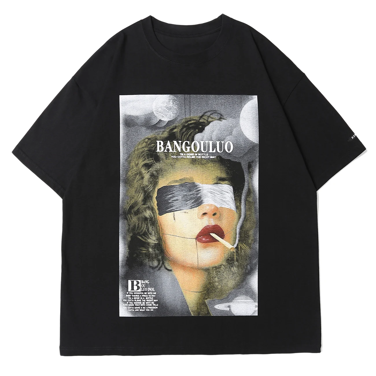 LACIBLE Men Hip Hop T Shirt Streetwear Girl Smoking Letter Print T-Shirt 2021 Summer Spring Short Sleeve Harajuku Cotton Shirt
LACIBLE Men Hip Hop T Shirt Streetwear Girl Smoking Letter Print T-Shirt 2021 Summer Spring Short Sleeve Harajuku Cotton Shirt