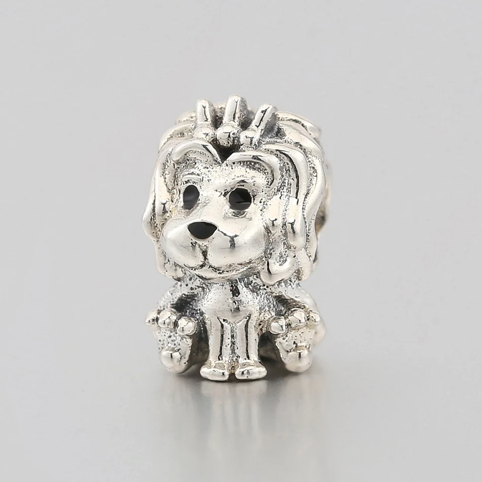 Подвеска Лев из аутентичных серебряных бусин S925 милые женские браслеты браслет для девочек подарок на день рождения DIY ювелирные изделия 
Подвеска Лев из аутентичных серебряных бусин S925 милые женские браслеты браслет для девочек подарок на день рождения DIY ювелирные изделия