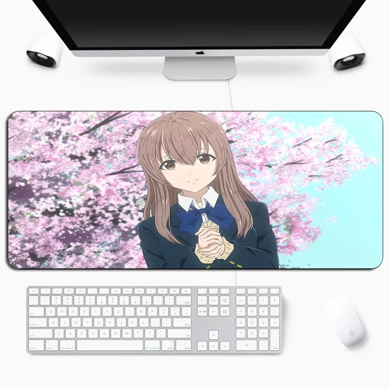 A Silent Voice Anime Gaming Mouse pad Large Locking Edge Otaku XL Mousepad Gamer Rubber Japan Laptop Notebook Computer Desk Mat
A Silent Voice Anime Gaming Mouse pad Large Locking Edge Otaku XL Mousepad Gamer Rubber Japan Laptop Notebook Computer Desk Mat