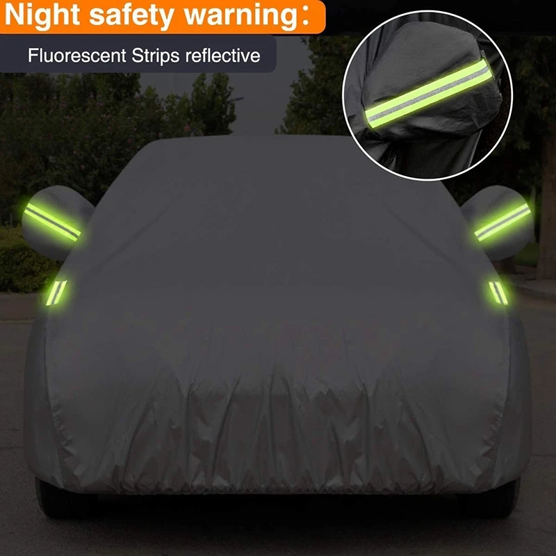 Car Cover Waterproof All Weather UV Protection Sedan Cover Universal Fit Outdoor Full Car Cover
Car Cover Waterproof All Weather UV Protection Sedan Cover Universal Fit Outdoor Full Car Cover