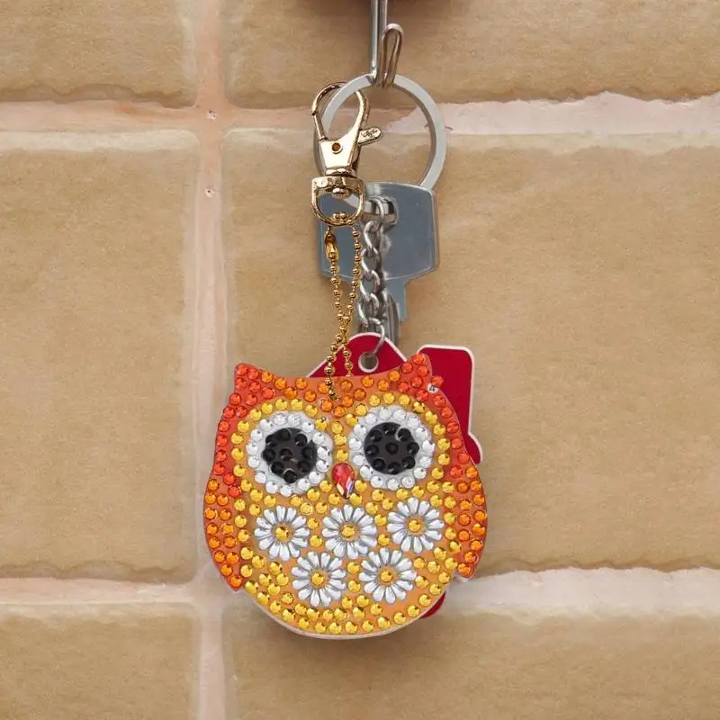 4/5pcs DIY Full Drill Special Diamond Painting Keychain Cartoon Owl Cake Women Bag Pendant Keychains Jewelry Key Ring Gifts
4/5pcs DIY Full Drill Special Diamond Painting Keychain Cartoon Owl Cake Women Bag Pendant Keychains Jewelry Key Ring Gifts