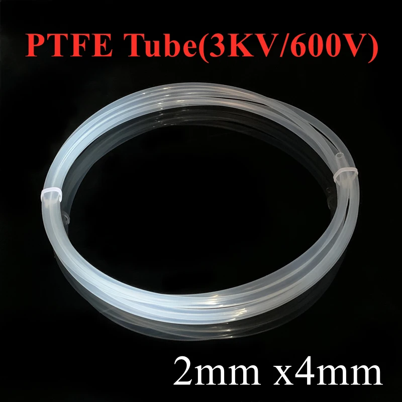 PTFE Tube ID 2mm x 4mm OD F46 Insulated Capillary Heat Protect Transmit Hose Rigid Pipe Temperature Corrosion Resistance 600V
PTFE Tube ID 2mm x 4mm OD F46 Insulated Capillary Heat Protect Transmit Hose Rigid Pipe Temperature Corrosion Resistance 600V