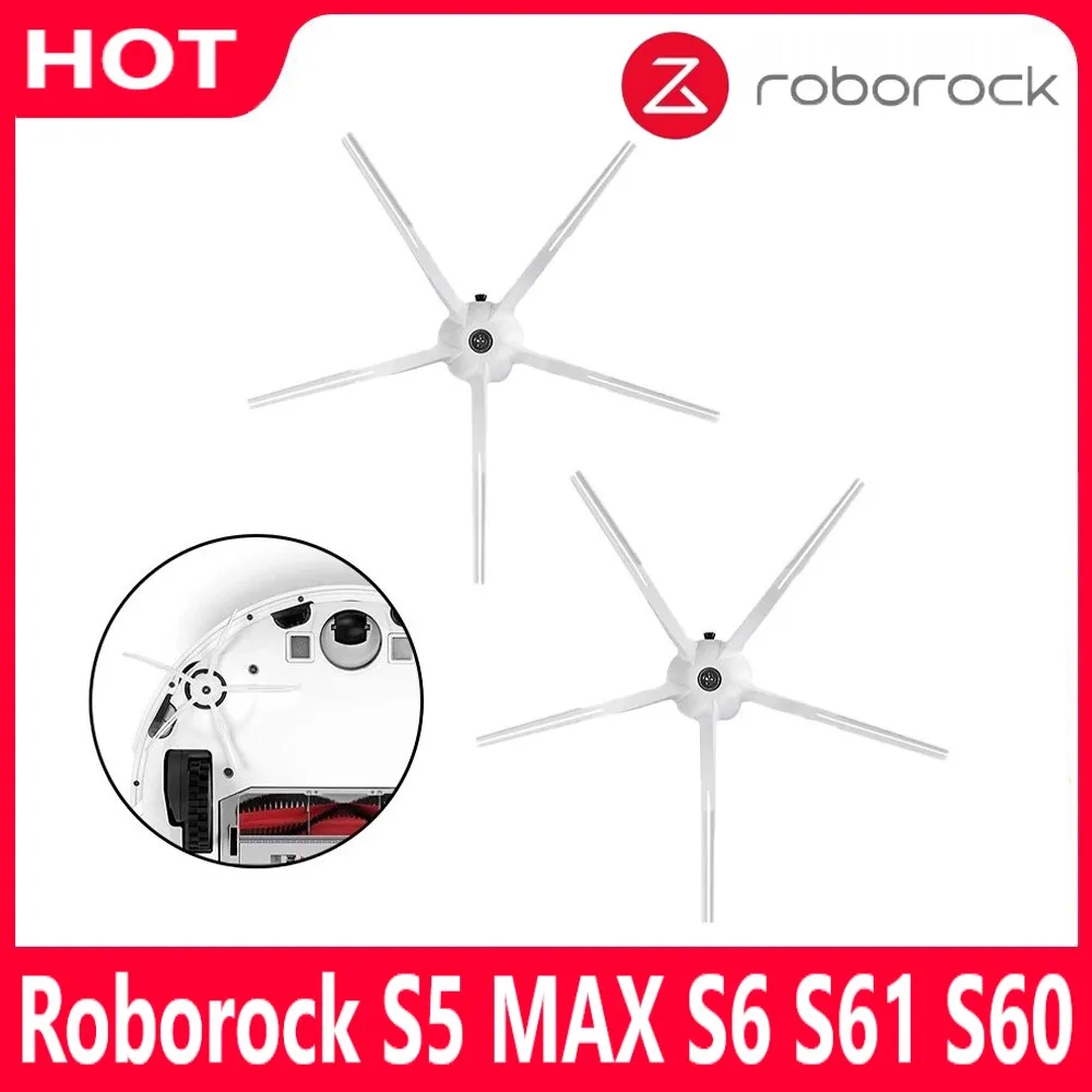 2PCS Roborock Side Brush Spare Kits With 5 Arms Cleaning Brushes Fit for Roborock S7 S7MAX S50 S6 & S5 Max S6max VS4 E4
2PCS Roborock Side Brush Spare Kits With 5 Arms Cleaning Brushes Fit for Roborock S7 S7MAX S50 S6 & S5 Max S6max VS4 E4