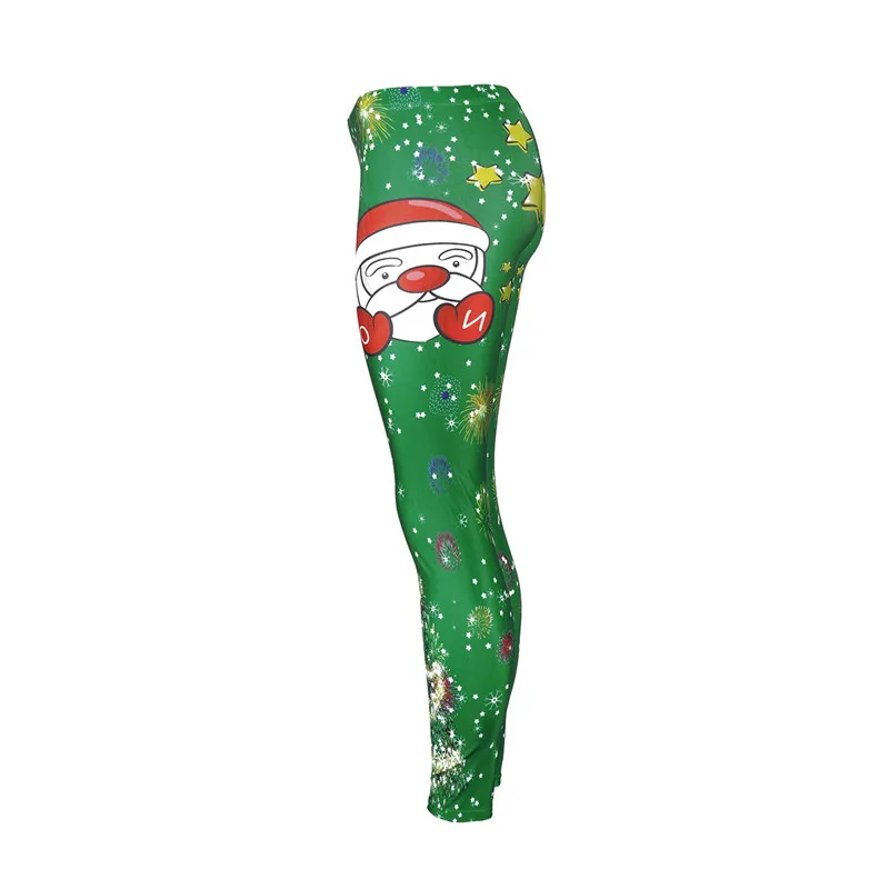 Women Sexy Christmas 3D Print green Garters Legging Pants Costume Printed Christmas tree and fireworks cosplay party pant
Women Sexy Christmas 3D Print green Garters Legging Pants Costume Printed Christmas tree and fireworks cosplay party pant