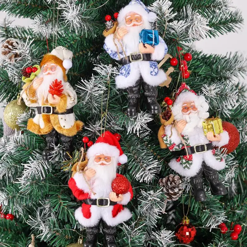Christmas Tree Ornaments Merry Christmas Santa Claus Doll Toy Decoration For Home Xmas Happy New Year Gift Cristmas Creative Toy
Christmas Tree Ornaments Merry Christmas Santa Claus Doll Toy Decoration For Home Xmas Happy New Year Gift Cristmas Creative Toy