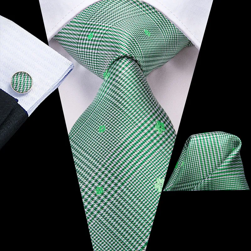 Новые модные однотонные черный белый цвет плед шелковый галстук бабочка для