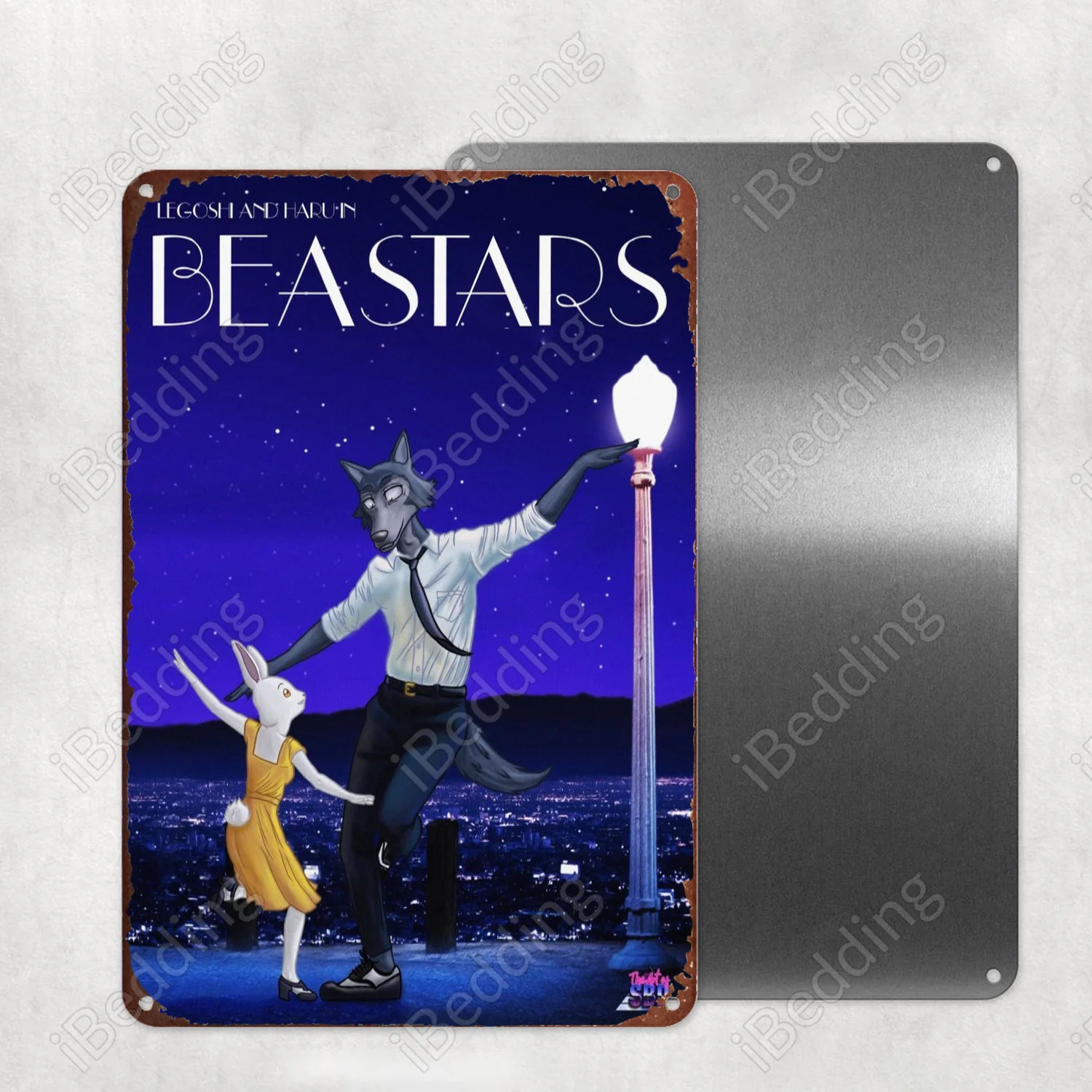 Декоративная металлическая панель BEASTARS для украшения стен паба, клуба, железная живопись, 20x30 см 
Декоративная металлическая панель BEASTARS для украшения стен паба, клуба, железная живопись, 20x30 см