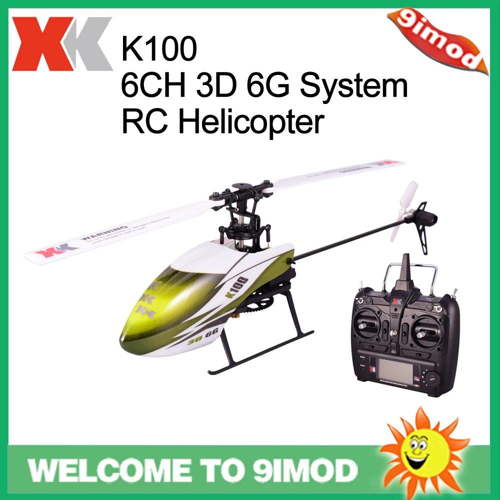 Вертолет Wltoys XK K100 6 каналов 3D 6G с передатчиком | Игрушки и хобби