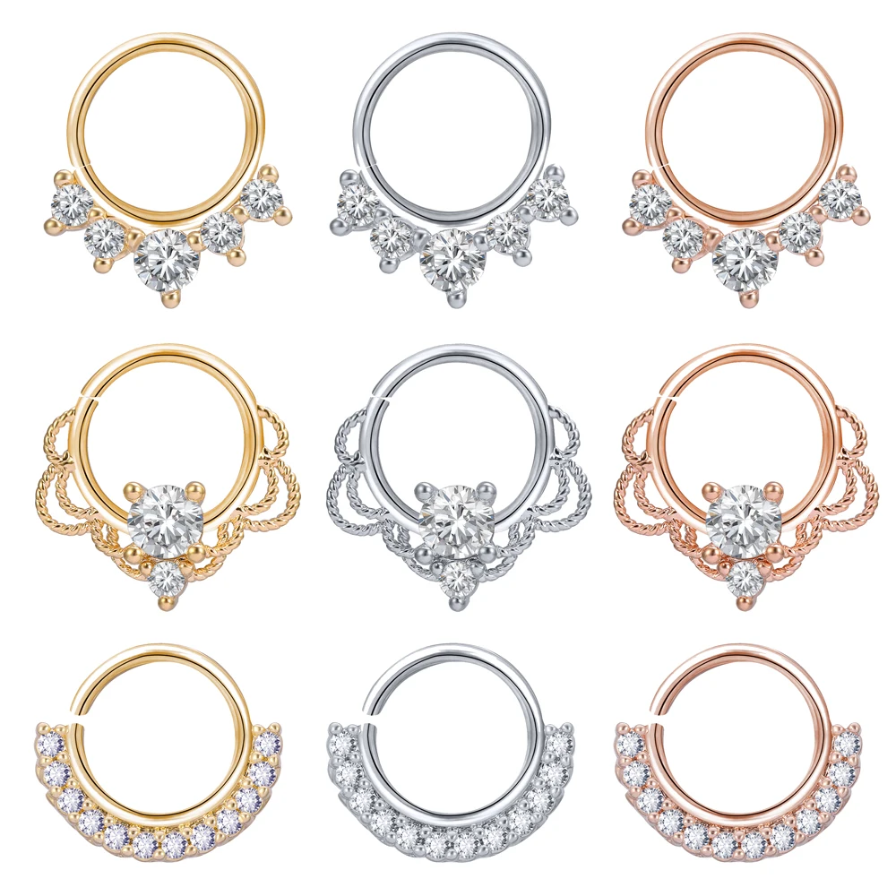 AOEDEJ Stainless Steel Nose Ring Clip On Septum Piercing Faux Hoop Indian Nose Ring Pircing Nariz Punk Body Piercing Jewelry
AOEDEJ Stainless Steel Nose Ring Clip On Septum Piercing Faux Hoop Indian Nose Ring Pircing Nariz Punk Body Piercing Jewelry