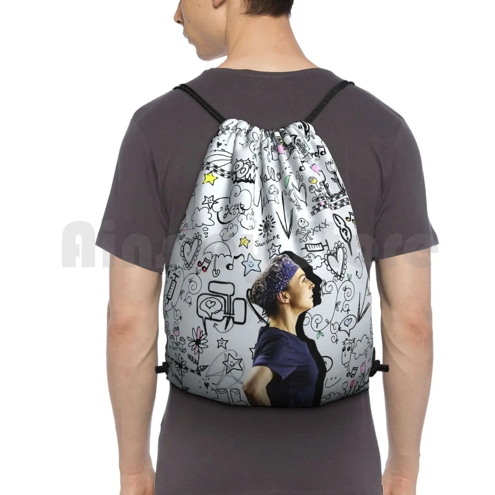 Doodle Amy Backpack Drawstring Bag Riding Climbing Gym Bag Amy Amelia Shepherd Greys Anatomy Caterina Scoresone Tv Show
Doodle Amy Backpack Drawstring Bag Riding Climbing Gym Bag Amy Amelia Shepherd Greys Anatomy Caterina Scoresone Tv Show
