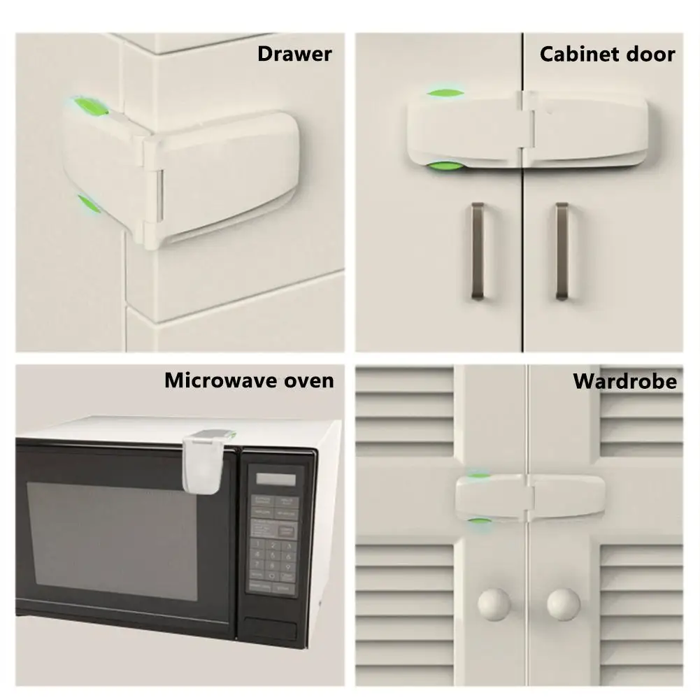 Child Safety Lock For Refrigerator Cabinet Drawer Safety Buckle Prevent Open Drawer Cabinets Anti Pinch Hand Protect
Child Safety Lock For Refrigerator Cabinet Drawer Safety Buckle Prevent Open Drawer Cabinets Anti Pinch Hand Protect