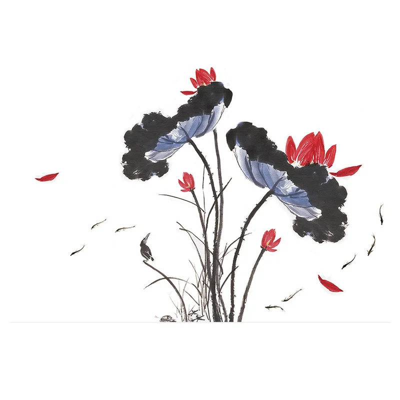 85*130cm Chinese Style Lotus Wall Sticker Flower Vintage Poster Painting for Living Room Bedroom Art Wallpaper
85*130cm Chinese Style Lotus Wall Sticker Flower Vintage Poster Painting for Living Room Bedroom Art Wallpaper