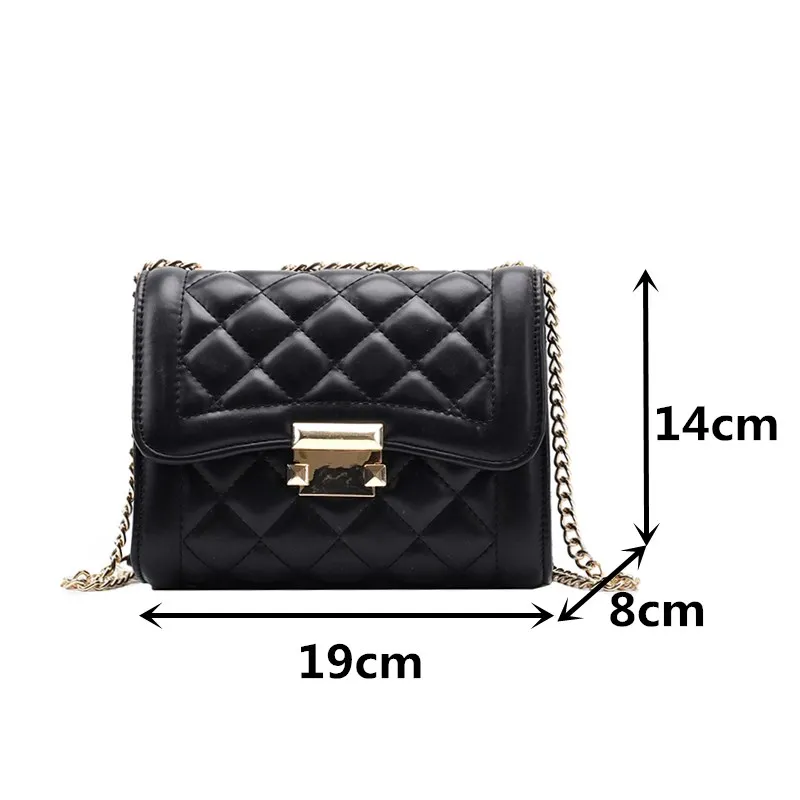 Diamond Lattice Pattern Shoulder Bags for Women 2021 High Quality Leather Messenger Handbag Lady Small Flap Plaid Crossbody Bag
Diamond Lattice Pattern Shoulder Bags for Women 2021 High Quality Leather Messenger Handbag Lady Small Flap Plaid Crossbody Bag