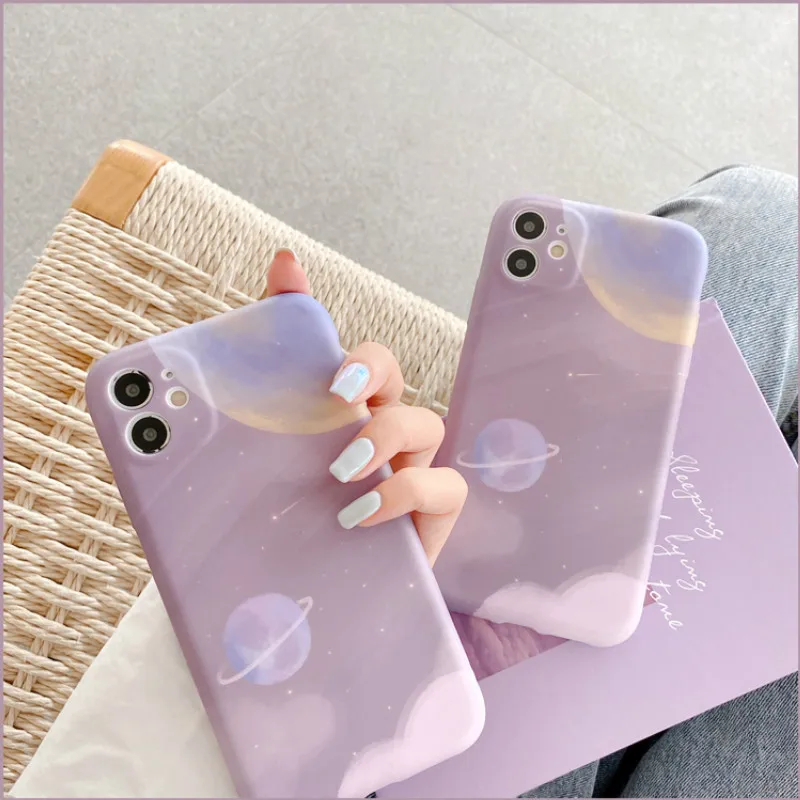Матовый чехол для телефона с космическими звездами и планетами для iPhone 12 11 11pro X Xr Xs Max SE 2020 7 8plus, фиолетовый противоударный мягкий силиконовый...
Матовый чехол для телефона с космическими звездами и планетами для iPhone 12 11 11pro X Xr Xs Max SE 2020 7 8plus, фиолетовый противоударный мягкий силиконовый...