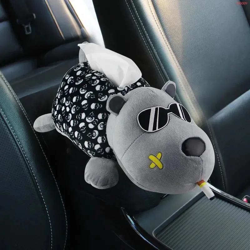 Cartoon FunnyCool Glasses Dog Mario Cattle Vehicle-Mounted Hanging Paper Tissue Box Car Seat Napkin Holder 
Cartoon FunnyCool Glasses Dog Mario Cattle Vehicle-Mounted Hanging Paper Tissue Box Car Seat Napkin Holder