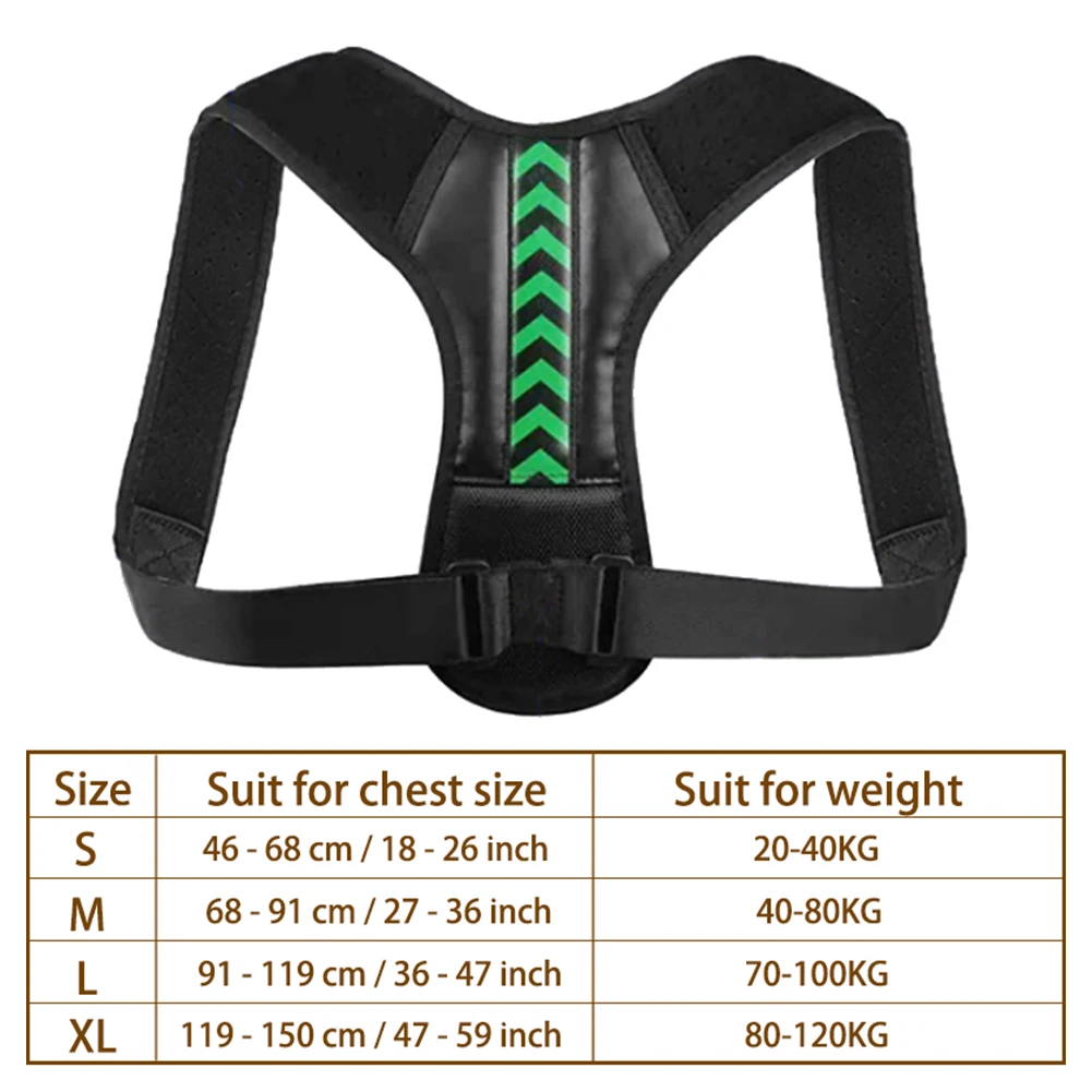 Medical Adjustable Clavicle Posture Corrector Men Woemen Upper Back Brace Shoulder Lumbar Support Belt Corset Posture Correction
Medical Adjustable Clavicle Posture Corrector Men Woemen Upper Back Brace Shoulder Lumbar Support Belt Corset Posture Correction