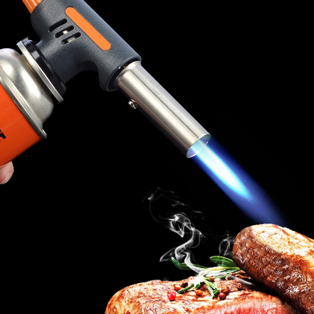 Butane Lighter Torch Adjustable Flame Lighter Chef Cooking Torch Outdoor BBQ Ignition Picnic Tool Flame Ignition Tool
Butane Lighter Torch Adjustable Flame Lighter Chef Cooking Torch Outdoor BBQ Ignition Picnic Tool Flame Ignition Tool