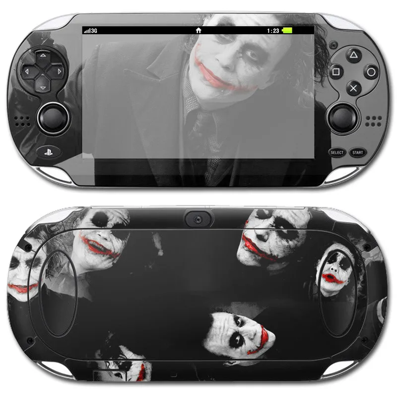 PSVita PSV 1000 видео игры скины наклейки Ptotector Обложка Джокер кожа Наклейка для Sony Play