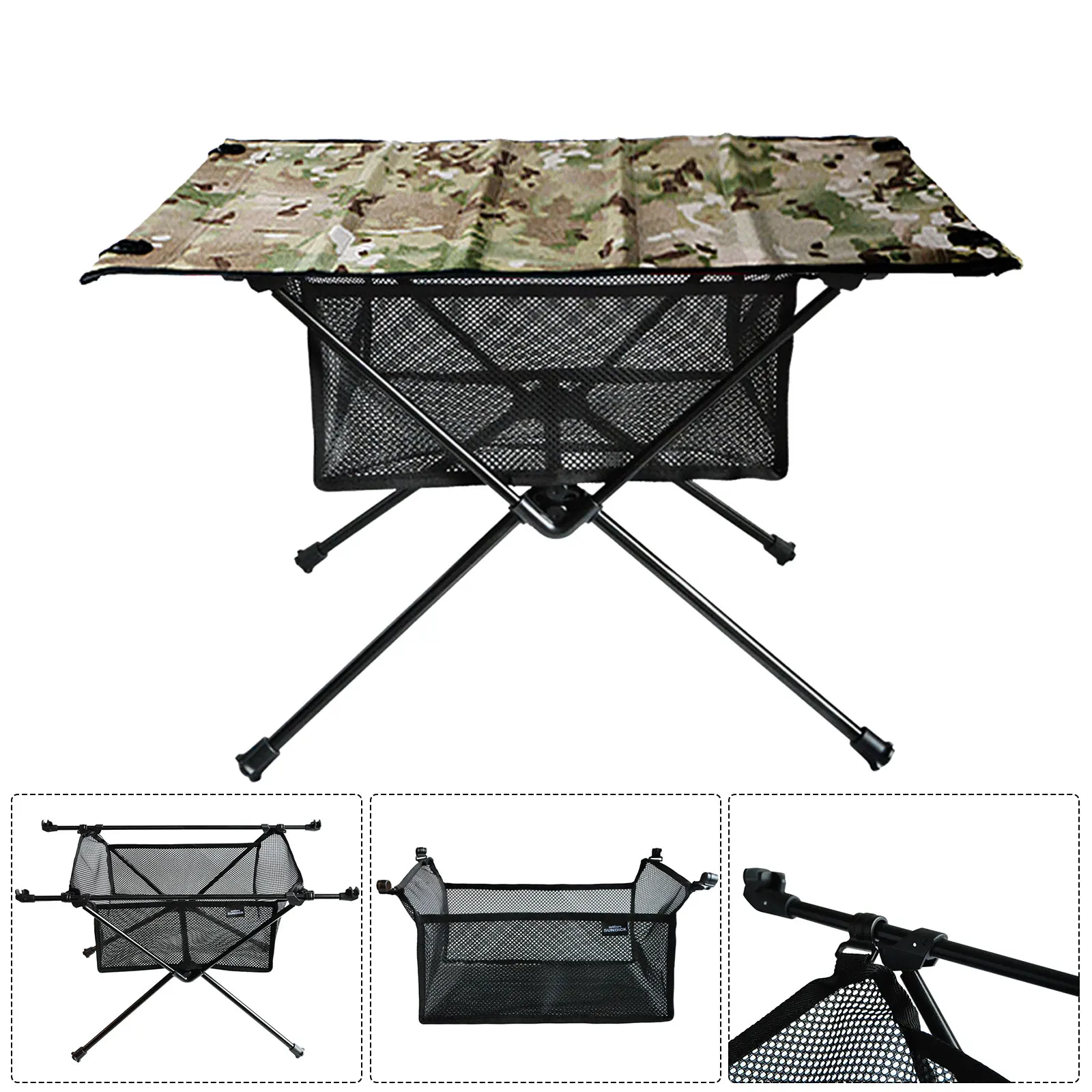 Outdoor Folding Table with Net Pocket Portable Foldable Aluminum Alloy Desk for Picnic Camping Garden Barbecue Desk Table
Outdoor Folding Table with Net Pocket Portable Foldable Aluminum Alloy Desk for Picnic Camping Garden Barbecue Desk Table